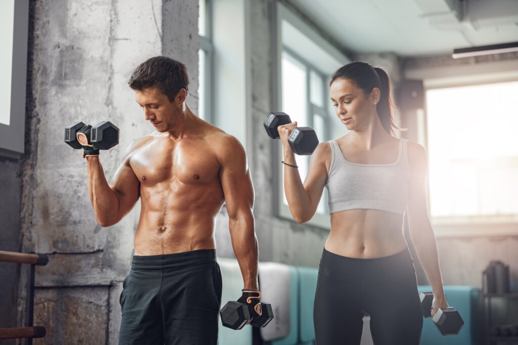 Sports in the gym